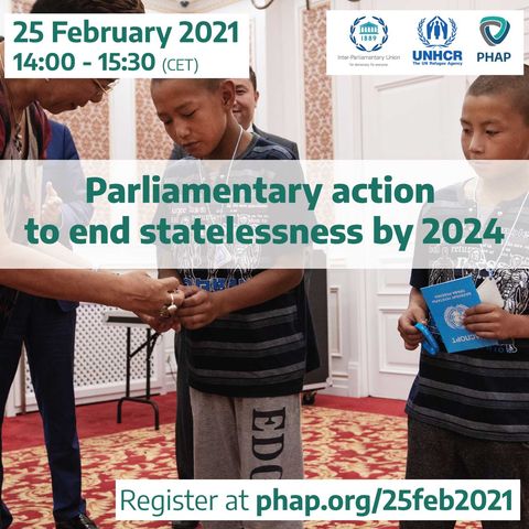 Parliamentary action to end statelessness by 2024