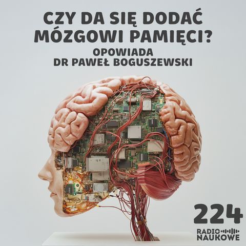 #224 Ulepszanie ludzkiego mózgu - co już się dzieje, a co się (raczej) nie wydarzy? | dr Paweł Boguszewski