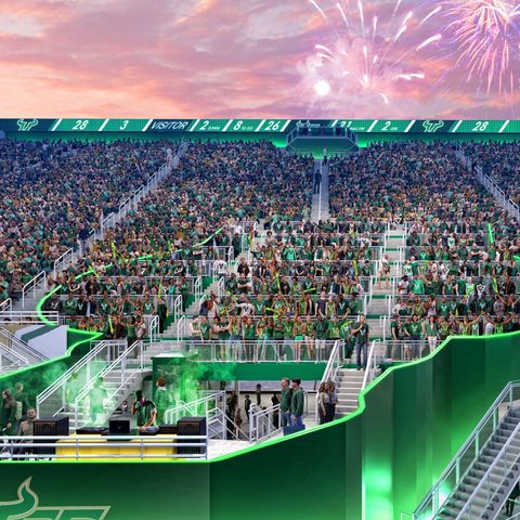 USF Stadium Groundbreaking - Michael Kelly