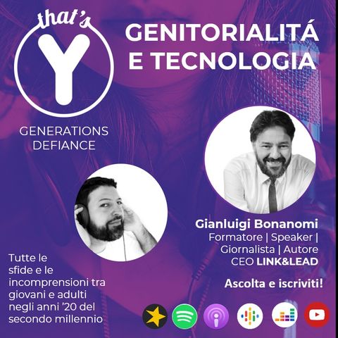 "Genitorialità e Tecnologia" con Gianluigi Bonanomi [Generations Defiance]