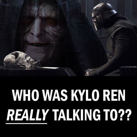 Behind the Mask: Who Was Kylo Ren *Really* Talking To??