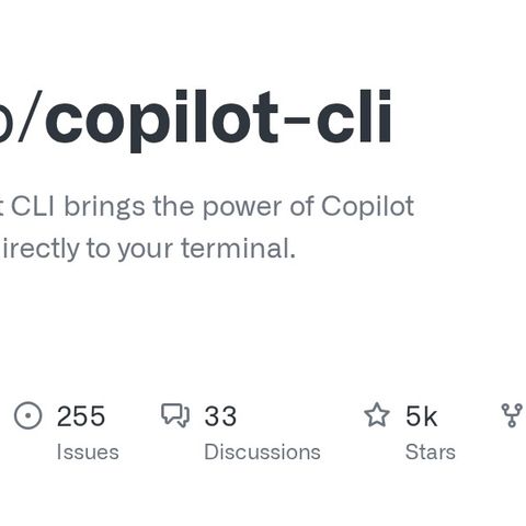 GitHub - github/copilot-cli: GitHub Copilot CLI brings the power of ...