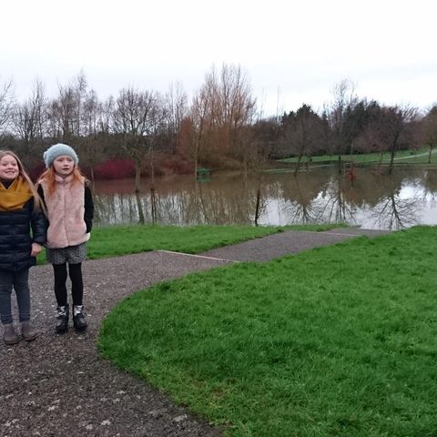 Flooded walkway #audiolog #Clonmel