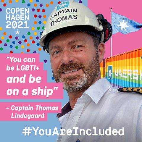 25. "You can be LGBTI+ and be on a ship" - Captain Thomas Lindegaard