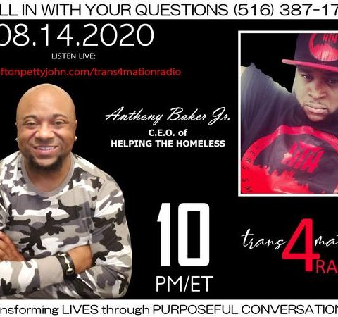 Anthony Baker Jr. Joins Clifton Pettyjohn on TRANSFORMATION RADIO