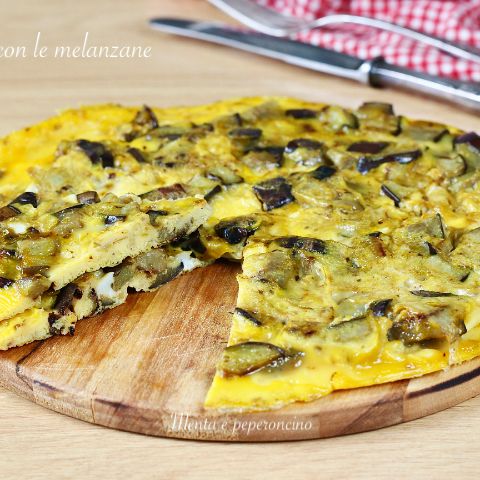 Frittata con le melanzane