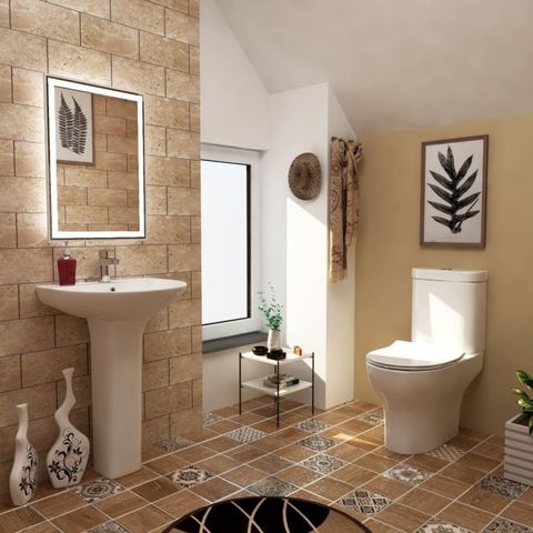 Install a contemporary bathroom suite in your bathroom