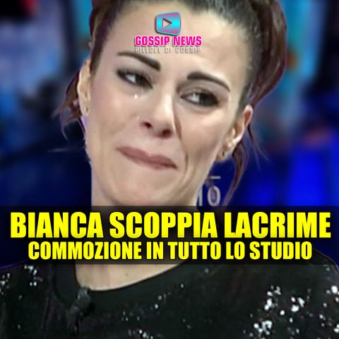 Bianca Guaccero Scoppia in Lacrime: Commozione in Tutto lo Studio!