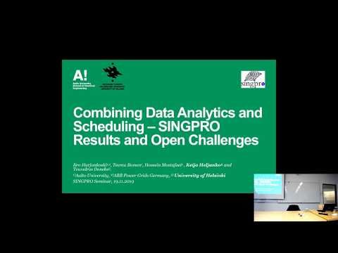 SINGPRO project – Combining Data Analytics with Process Optimization