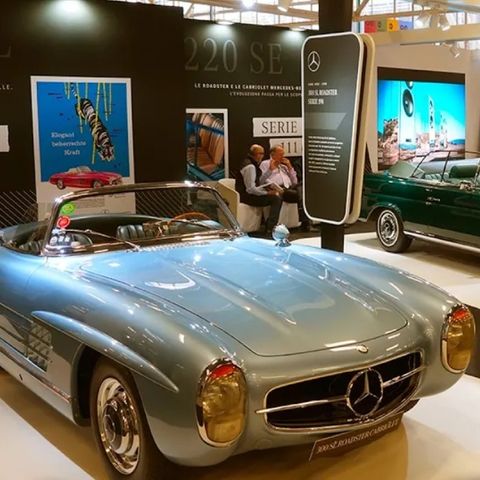 MERCEDES HERITAGE AUTO E MOTO D'EPOCA BOLOGNA 2024 - LE STELLE CABRIO DI MERCEDES