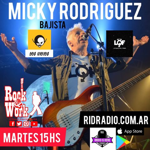 Entrevista a Micky Rodríguez cantante/bajista de La Que Faltaba y Los Piojos