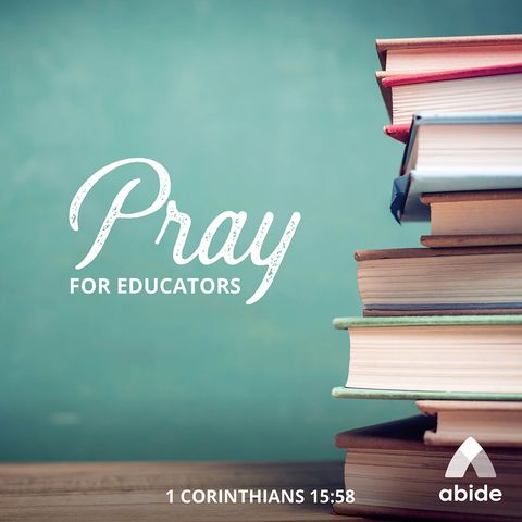 Pray for Educators