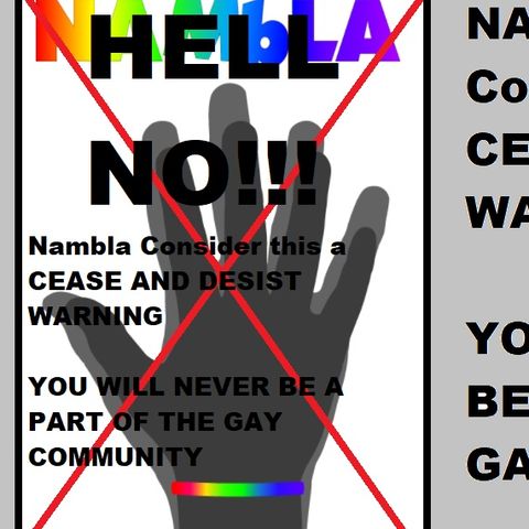 NAMBLA consider this a CEASE AND DESIST WARNING from Gays For Trump and the Go Right Movement