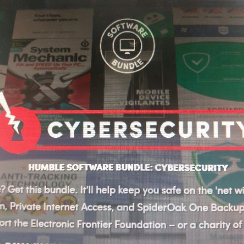Humble Software Bundle: Cybersecurity