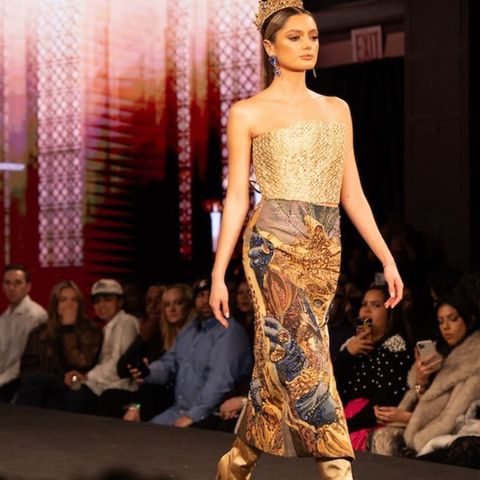 Paola Ruiz, primera modelo con labio leporino en desfilar en la New York Fashion Week