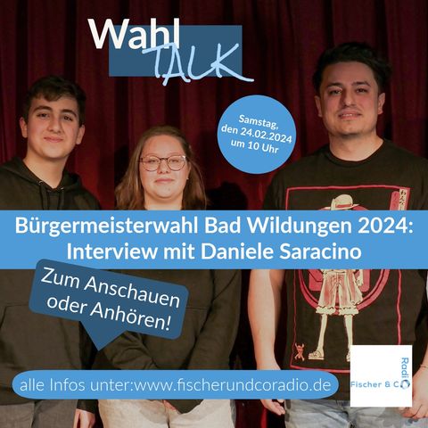 Bürgermeisterwahl Bad Wildungen 2024: Interview mit Daniele Saracino