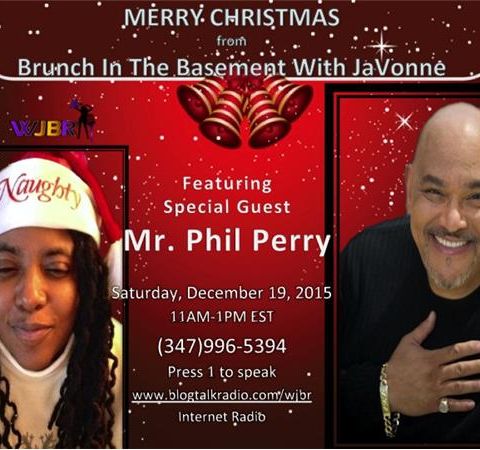 Phil Perry for Christmas Brunch In The Basement With JaVonne