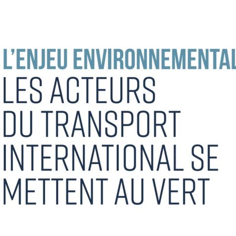 L’enjeu environnemental : Les acteurs du transport international se mettent au vert