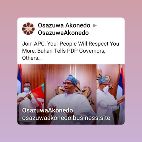 Join APC, Your People Will Respect You More, Buhari Tells PDP Governors, Others