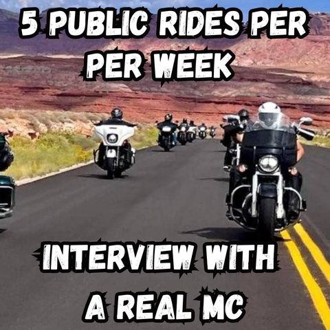 This MC Hosts 5 Public Rides Per Week! Can Your Compare