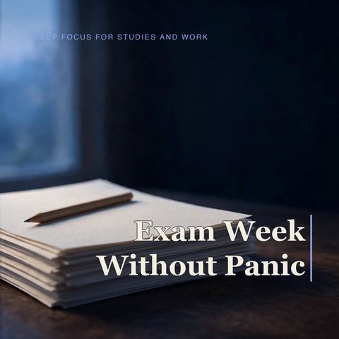 Exam Week Without Panic