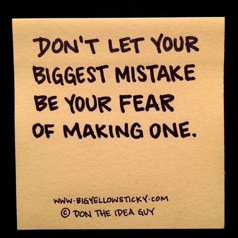 Fearing Mistakes : BYS 237