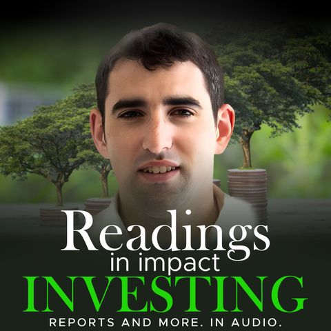 How Is Impact Investing Different Than ESG? (Audio)