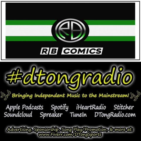 #NewMusicFriday on #dtongradio - Powered by RB Comics Productions Group