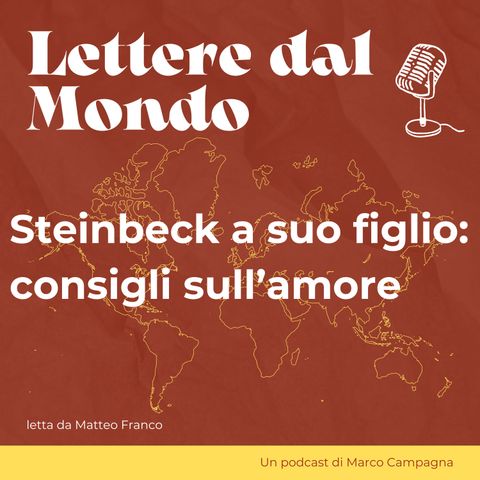 Steinbeck a suo figlio: consigli sull'amore