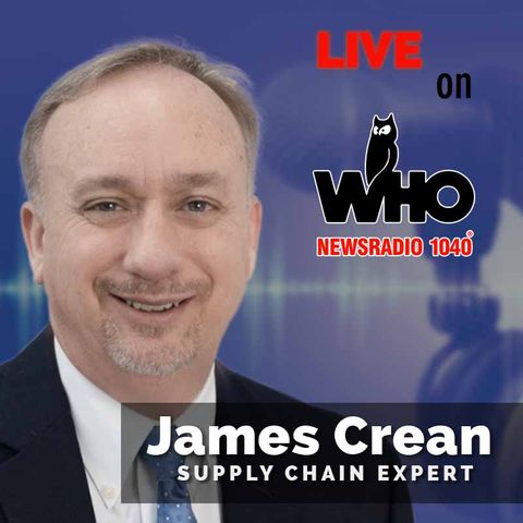 Supply chain issues still leading to low supply at grocery stores || Simon Conway Show || 1/11/22