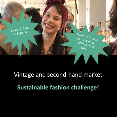 Un mercato di artigianato e second-hand: 3 amici e la sfida di moda sostenibile!