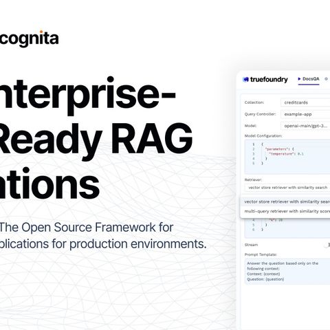 GitHub - truefoundry/cognita: RAG (Retrieval Augmented Generation ...