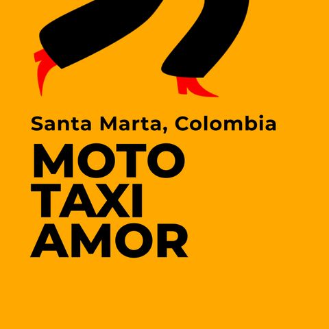 Moto Taxi Amor. Santa Marta, Colombia.