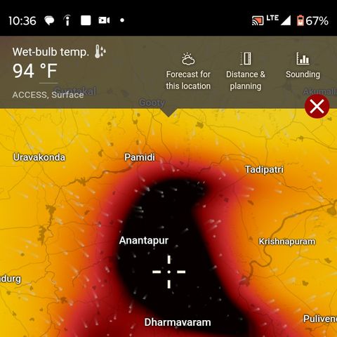 Extreme Heat In India With WBT of 35C°/95°F to finish April (Most popular episode on YouTube)