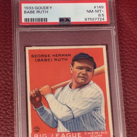 Fanatics Collect and MLB STORE Keep Babe Ruth Legacy Alive Through Goudey Baseball Cards 11-17-24