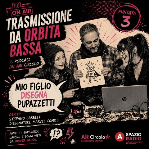 Mio figlio disegna pupazzetti