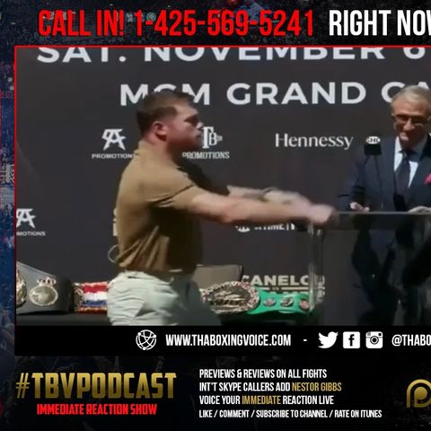 ☎️Immediate reaction Canelo vs Plant🔥Plant Slaps The Sh!t Out Of Canelo At Press Conference😱