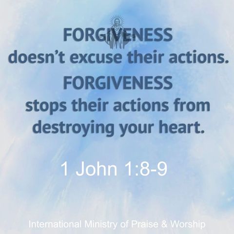 Forgiveness bring peace