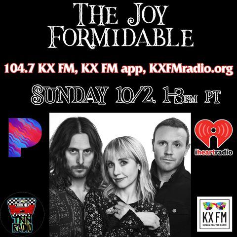 TNN RADIO | October 2, 2022 show with The Joy Formidable and Pixies