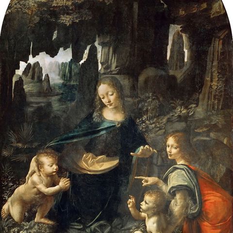 Leonardo da Vinci. La Vergine delle rocce