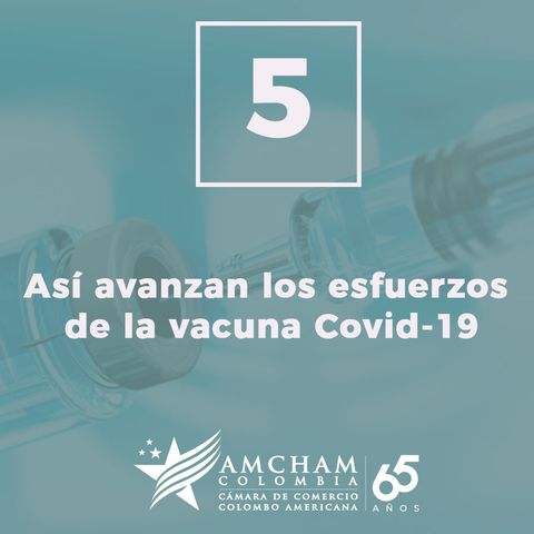 5. Así avanzan los esfuerzos de la vacuna Covid 19