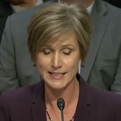 Yates Admits Undermining President