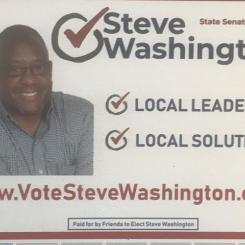 Mz Optimizm Speaks™ to Steve Washington. Candidate for Starr Senate, District 1