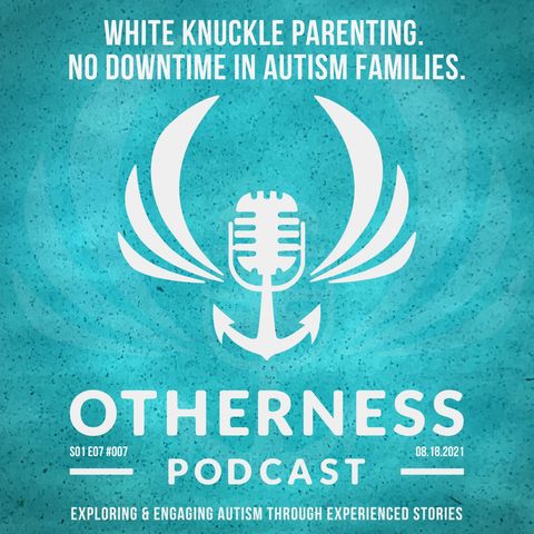White Knuckle Parenting.  No Downtime in Autism Families.