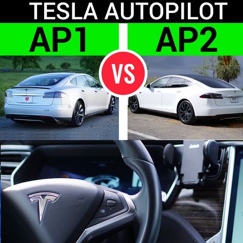 Tesla Autopilot 1.0 vs 2.0 ( AP1 vs AP2 )