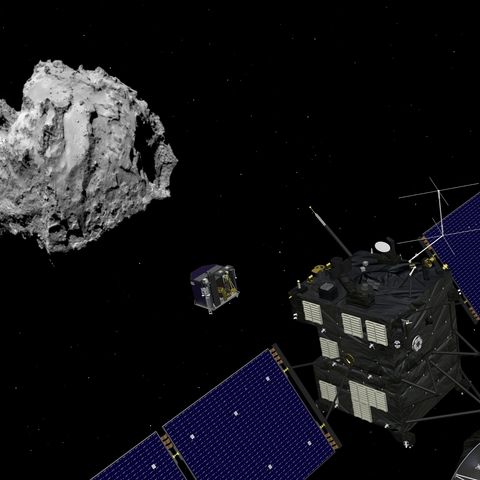 A Comet’s Legacy, and a Helicopter is Ready for Mars