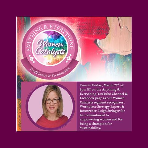 Women Catalysts recognizes Workplace Strategy Expert & Researcher, Leigh Stringer