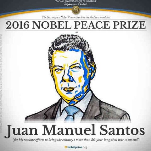 Premio Nobel de Paz para el Presidente Juan Manuel Santos, es un claro reflejo de que vamos por buen camino en la búsqueda de la Paz