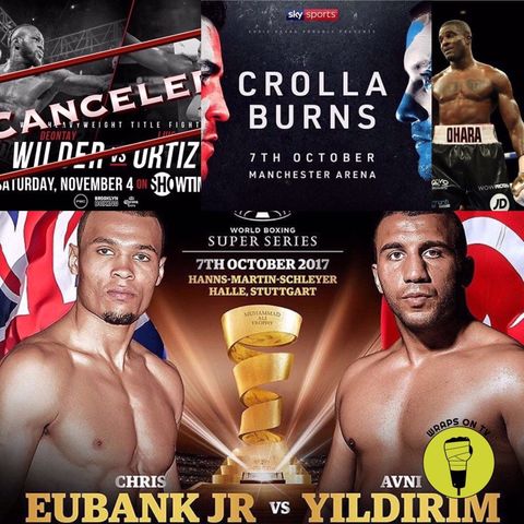 Eubank v Yildirim, Wilder v Ortoz cancelled