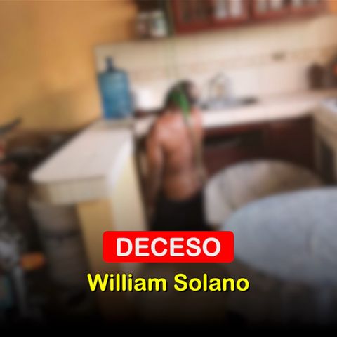 Deceso de William Solano, Barrio La Filipina, San Pedro de Macorís.